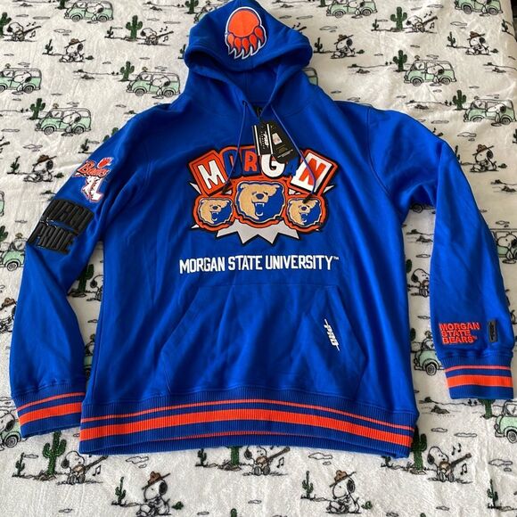 New unisex Morgan state university bears hoodie pro standard luxury size XL